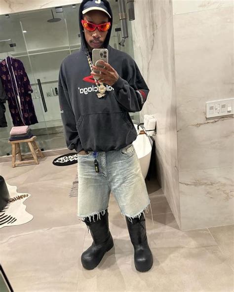 celine wiz khalifa|SPOTTED: Wiz Khalifa Gets in the Winter Spirit Wearing .